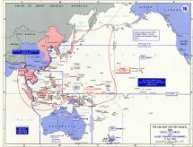 Allied Forces - Pacific Theater, July 1942 Boundaries