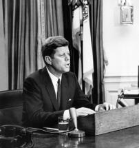 President Kennedy on June 11, 1963